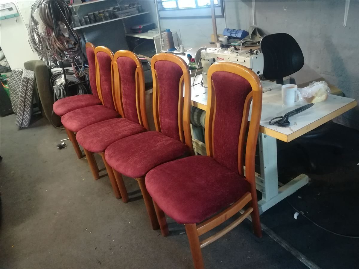 Upholstered dining room chairs